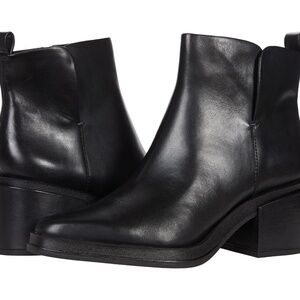 FRANCO SARTO BLACK DALDEN ANKLE BOOT 8